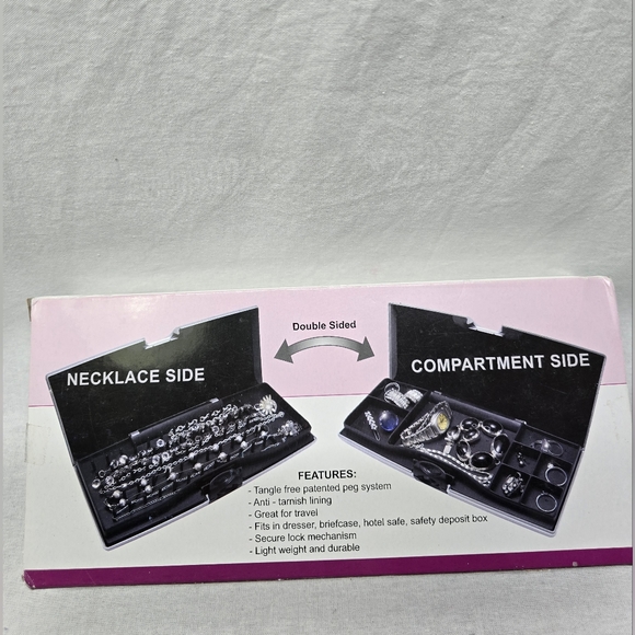 Storus® Smart Jewelry Case- Silver - Picture 2 of 7